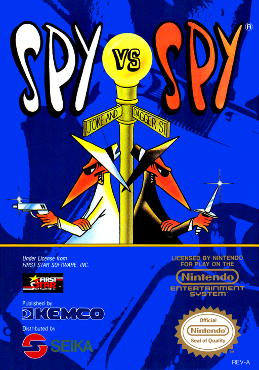 Spy vs Spy (USA) box art